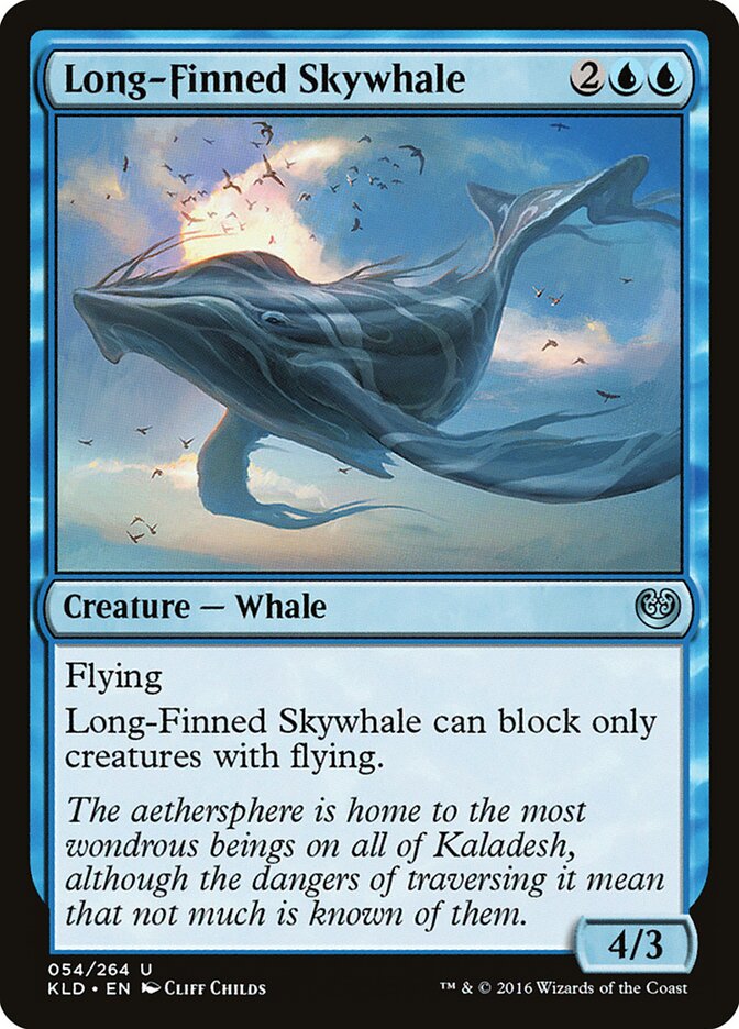 Long-Finned Skywhale, Kaladesh · 054/264