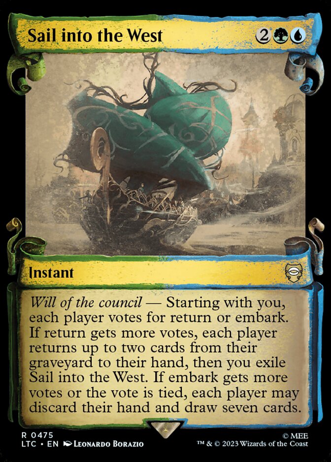 Sail into the West, Tales of Middle-earth Commander · 0475