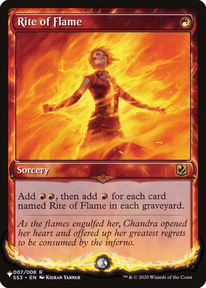 Rite of Flame, The List · ss3-7