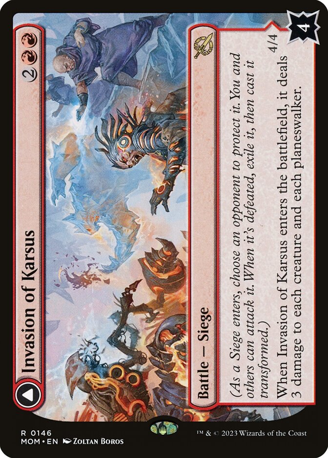 Invasion of Karsus // Refraction Elemental, March of the Machine · 0146
