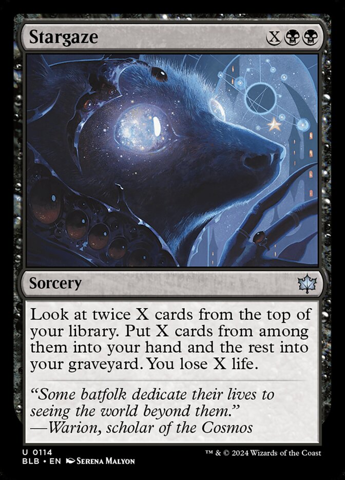 Stargaze, Bloomburrow · 0114