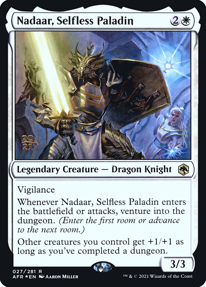 Nadaar, Selfless Paladin, Adventures in the Forgotten Realms Promos · 027/281