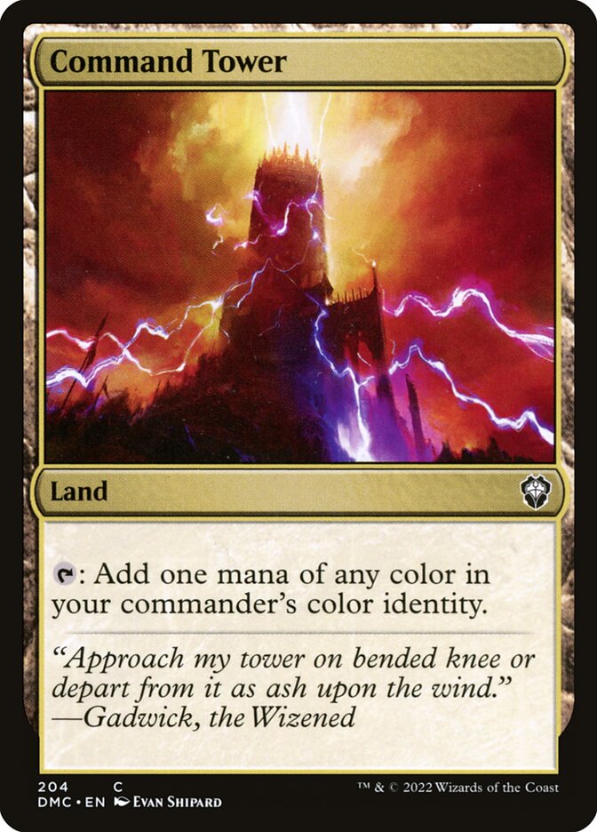 Command Tower, Dominaria United Commander · 204