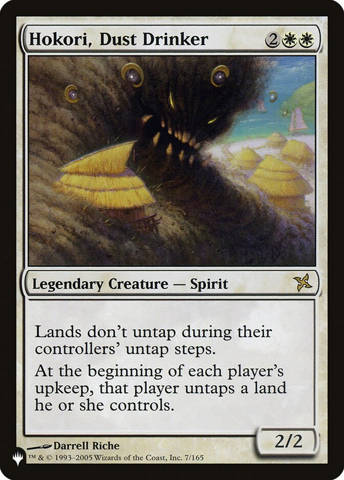 Hokori, Dust Drinker, The List · bok-7