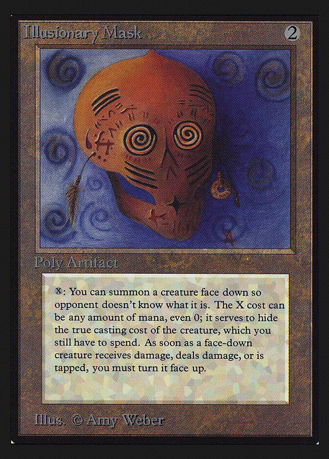 Illusionary Mask, Intl. Collectors' Edition · 250