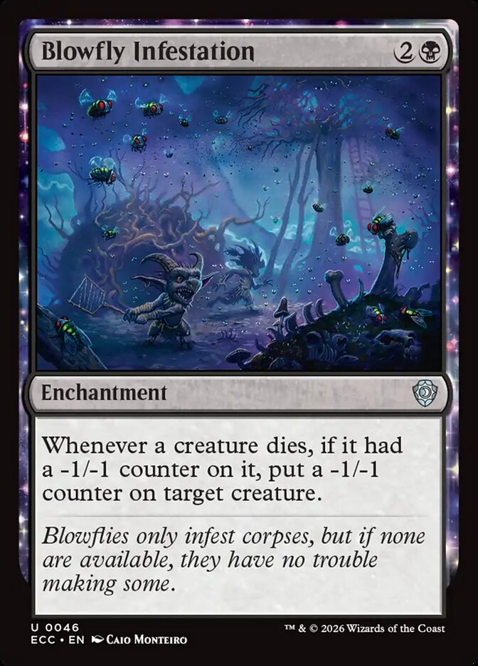 Blowfly Infestation, Lorwyn Eclipsed Commander · 0046