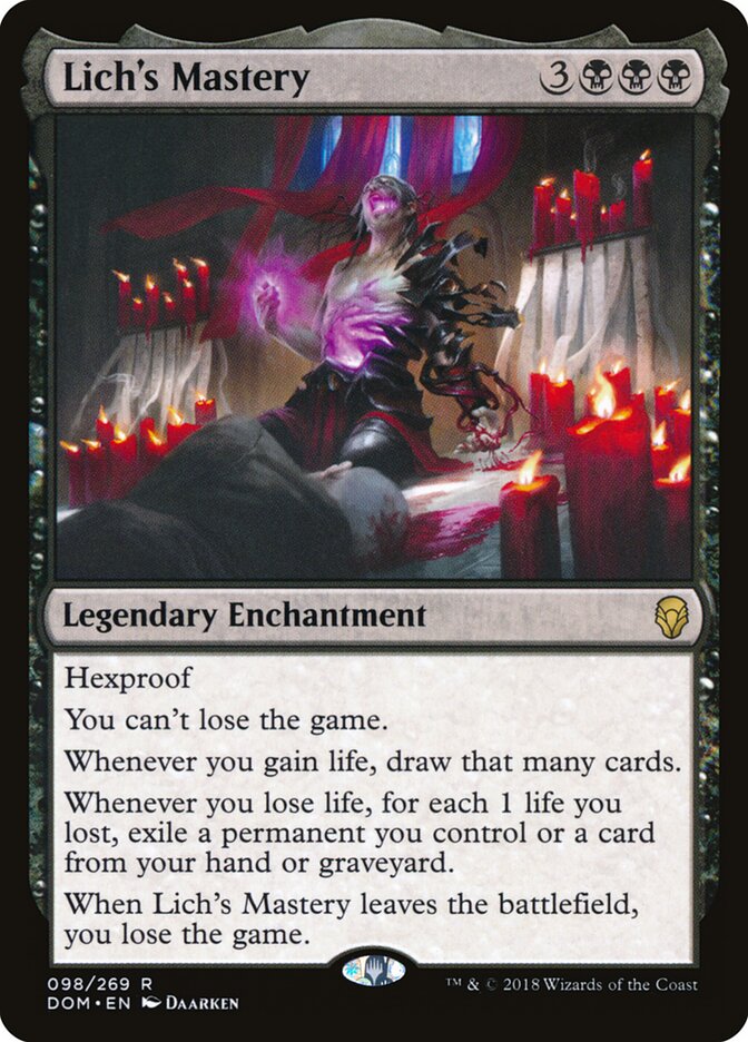 Lich's Mastery, Dominaria · 098/269