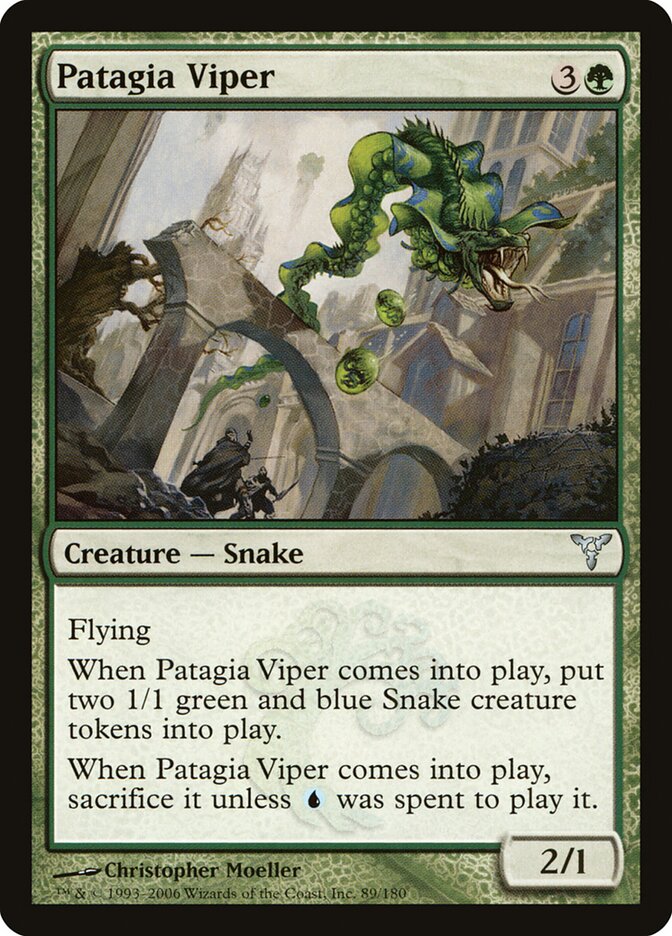 Patagia Viper, Dissension · 89/180