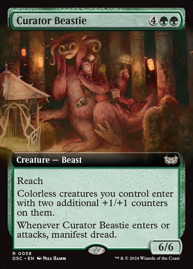 Curator Beastie, Duskmourn: House of Horror Commander · 0058