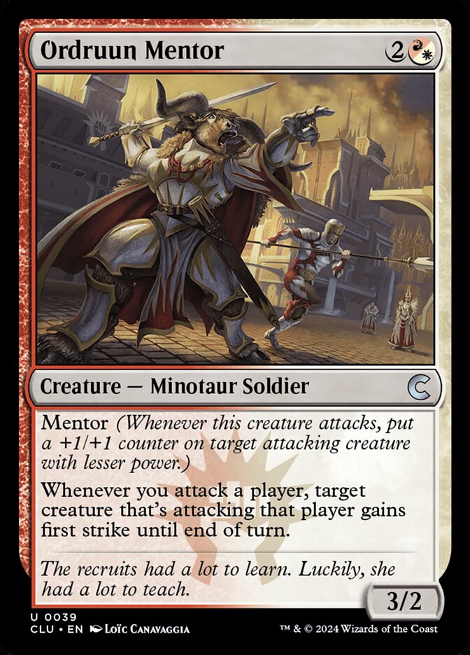 Ordruun Mentor, Ravnica: Clue Edition · 0039