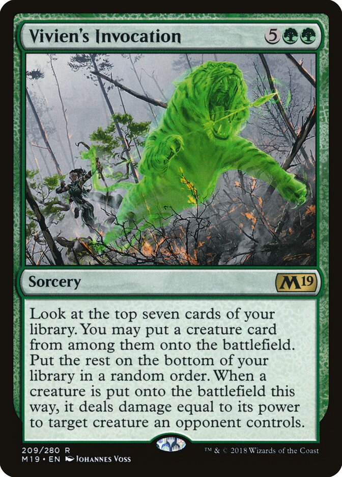 Vivien's Invocation, Core Set 2019 · 209/280