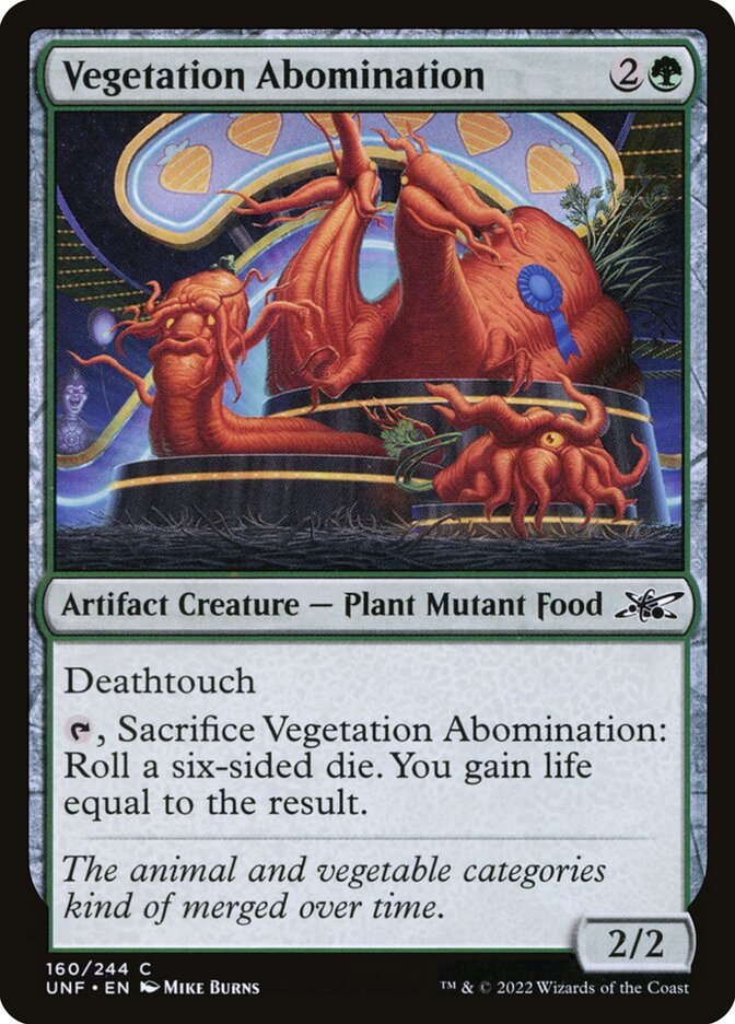 Vegetation Abomination, Unfinity · 160/244