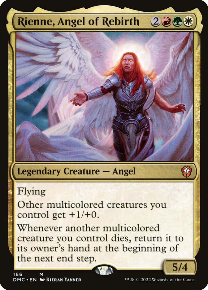 Rienne, Angel of Rebirth, Dominaria United Commander · 166