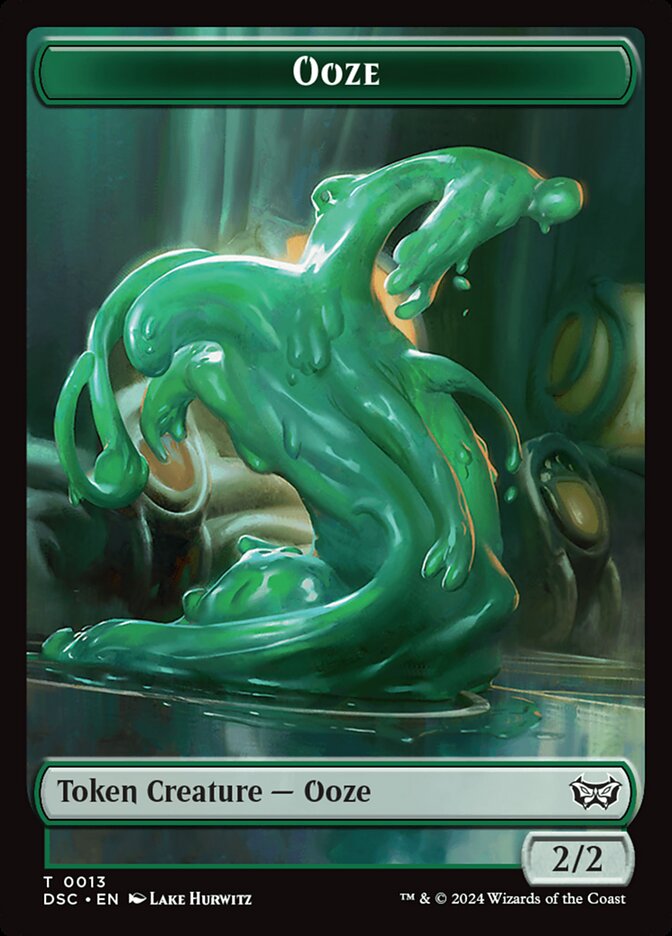 Ooze, Duskmourn Commander Tokens · 0013