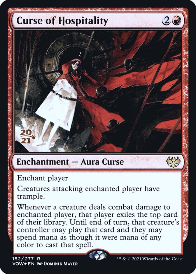 Curse of Hospitality, Innistrad: Crimson Vow Promos · 152/277