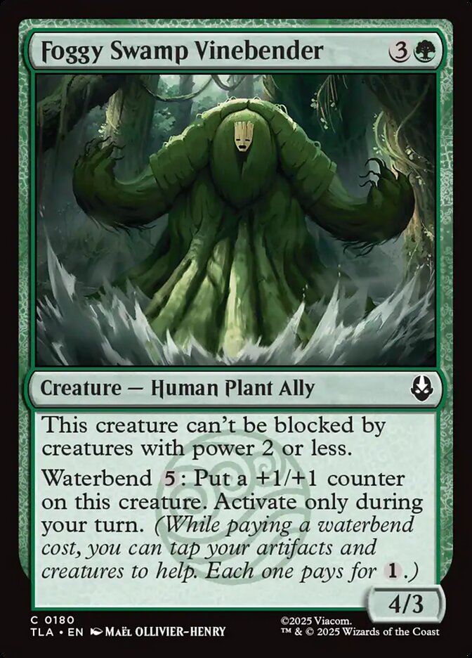 Foggy Swamp Vinebender, Avatar: The Last Airbender · 0180