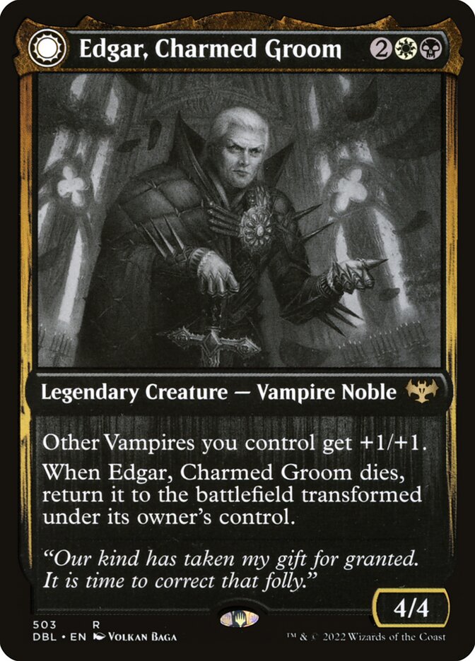 Edgar, Charmed Groom // Edgar Markov's Coffin, Innistrad: Double Feature · 503/534