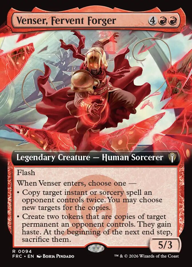 Venser, Fervent Forger, Reality Fracture Commander · 0094