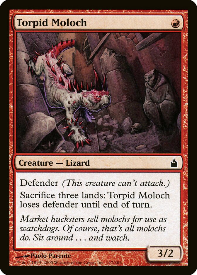 Torpid Moloch, Ravnica: City of Guilds · 147/306