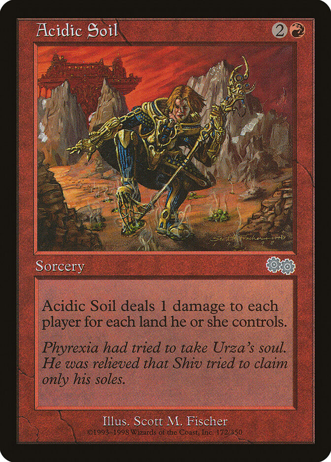 Acidic Soil, Urza's Saga · 172/350