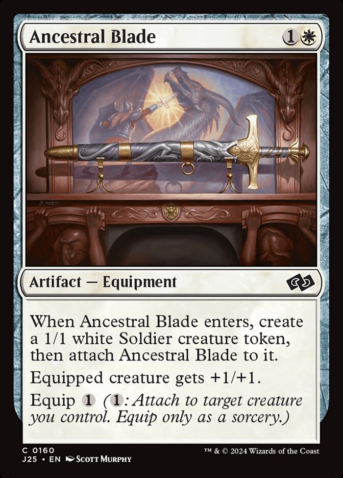 Ancestral Blade, Foundations Jumpstart · 0160