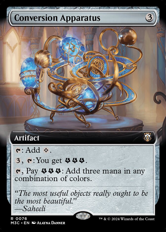 Conversion Apparatus, Modern Horizons 3 Commander · 0076