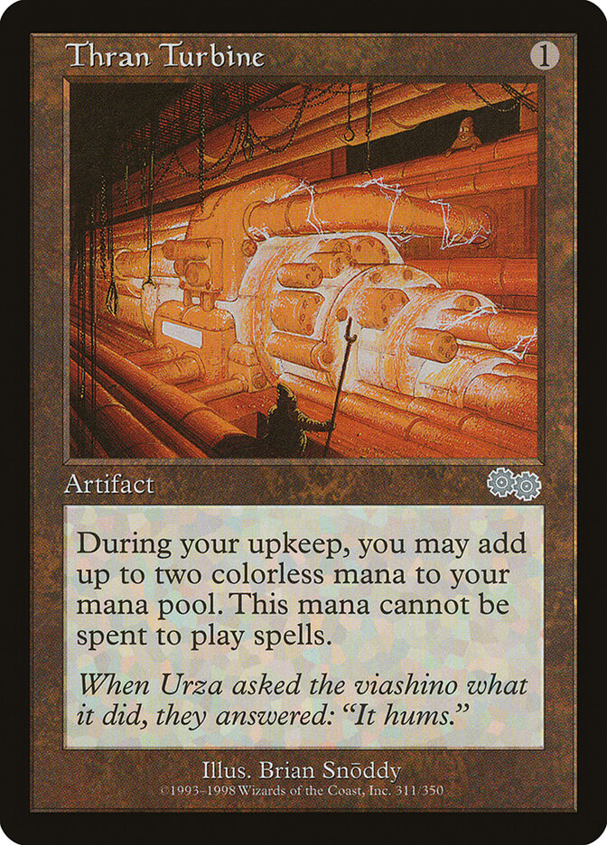 Thran Turbine, Urza's Saga · 311/350