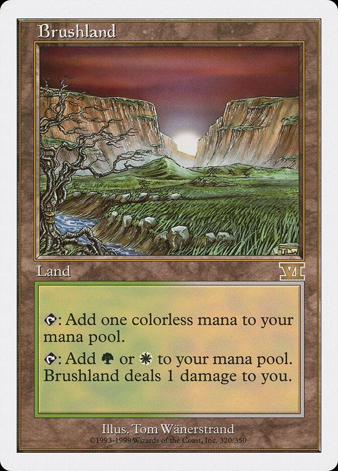 Brushland, Classic Sixth Edition · 320/350