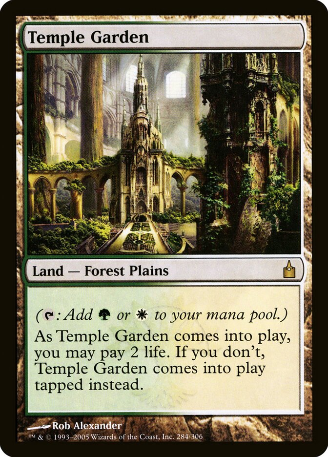 Temple Garden, Ravnica: City of Guilds · 284/306