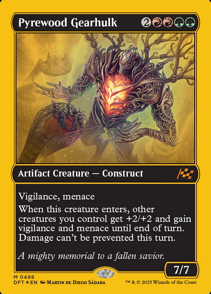 Pyrewood Gearhulk, Aetherdrift · 0488