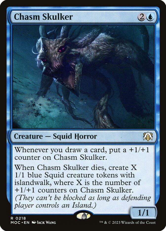 Chasm Skulker, March of the Machine Commander · 0218