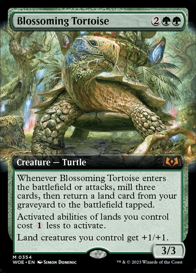Blossoming Tortoise, Wilds of Eldraine · 0354