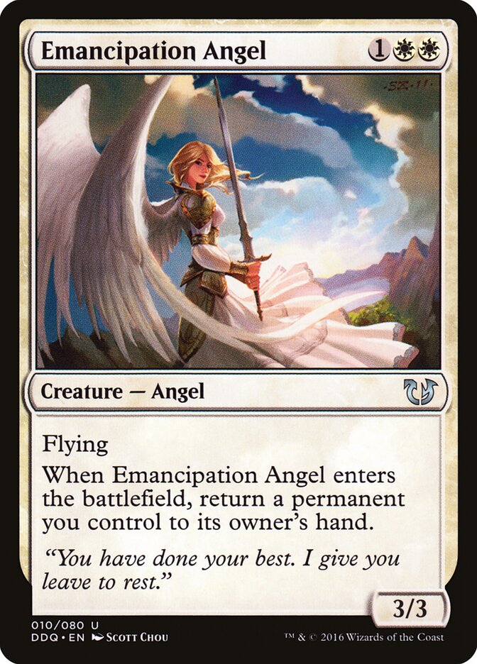 Emancipation Angel, Duel Decks: Blessed vs. Cursed · 010/080