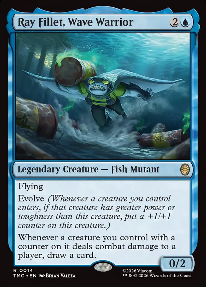 Ray Fillet, Wave Warrior, Teenage Mutant Ninja Turtles Eternal · 0014