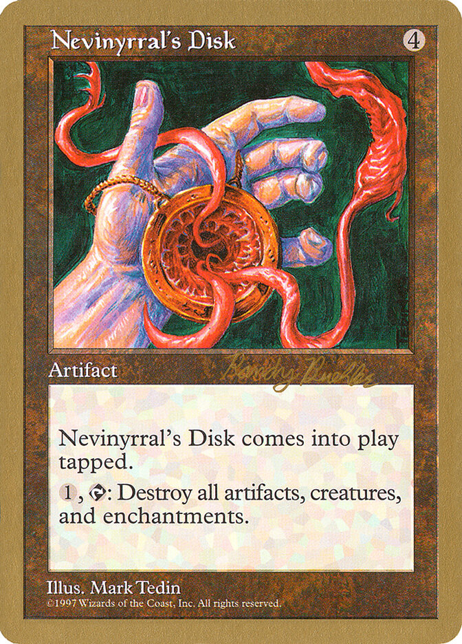Nevinyrral's Disk, World Championship Decks 1998 · rb391