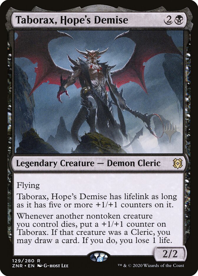 Taborax, Hope's Demise, Zendikar Rising Promos · 129/280