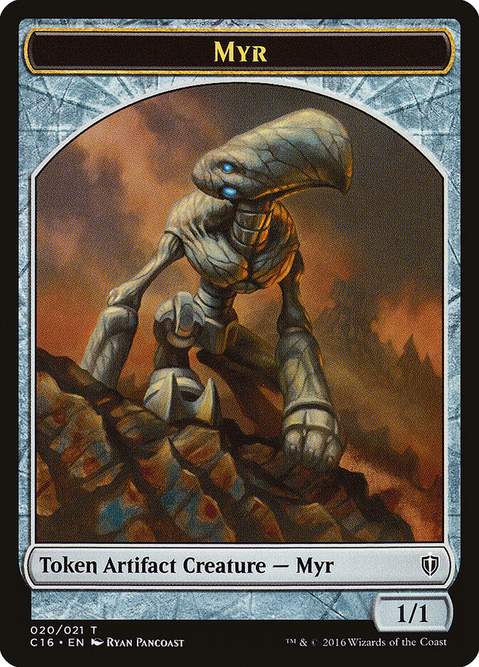 Myr, Commander 2016 Tokens · 020