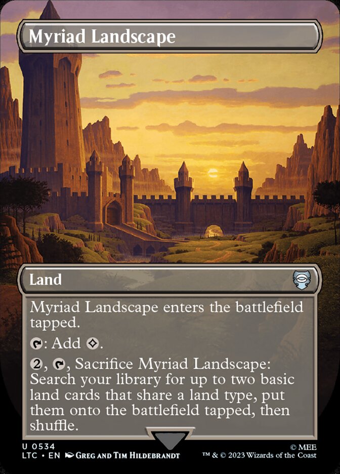 Myriad Landscape, Tales of Middle-earth Commander · 0534