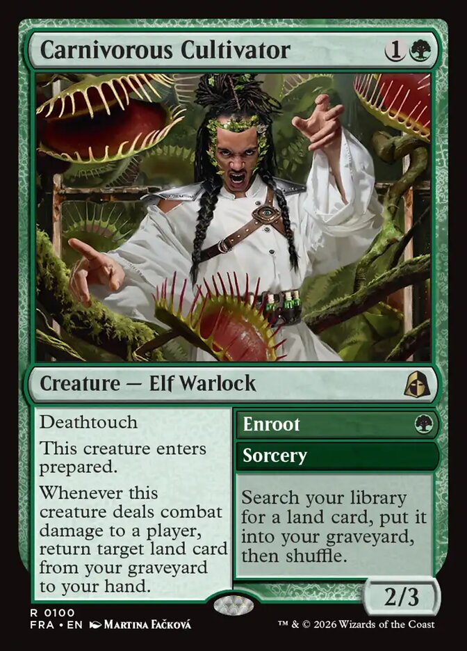 Carnivorous Cultivator // Enroot, Reality Fracture · 0100