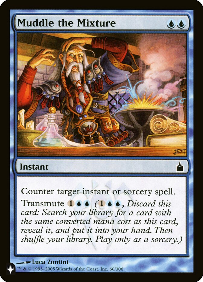 Muddle the Mixture, The List · rav-60