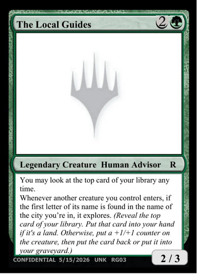 The Local Guides, Unknown Event · rg03