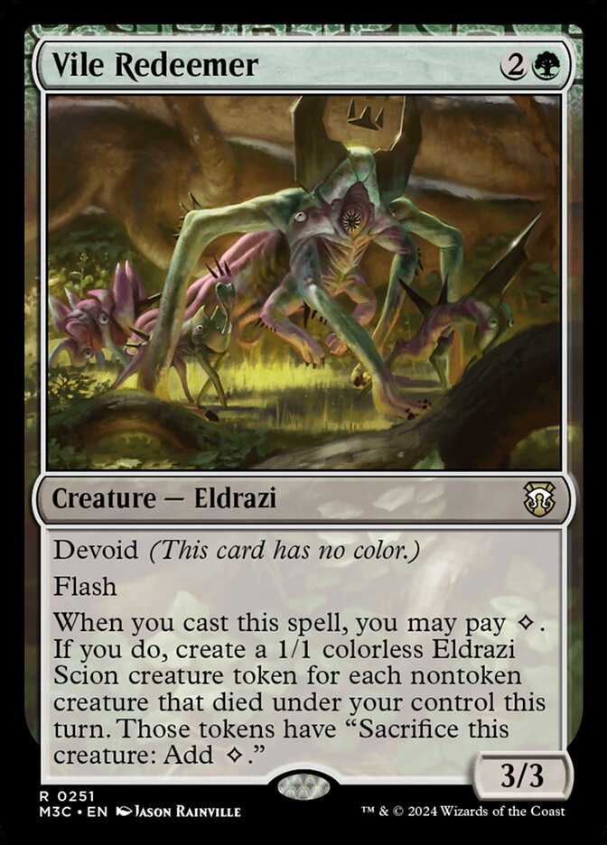 Vile Redeemer, Modern Horizons 3 Commander · 0251