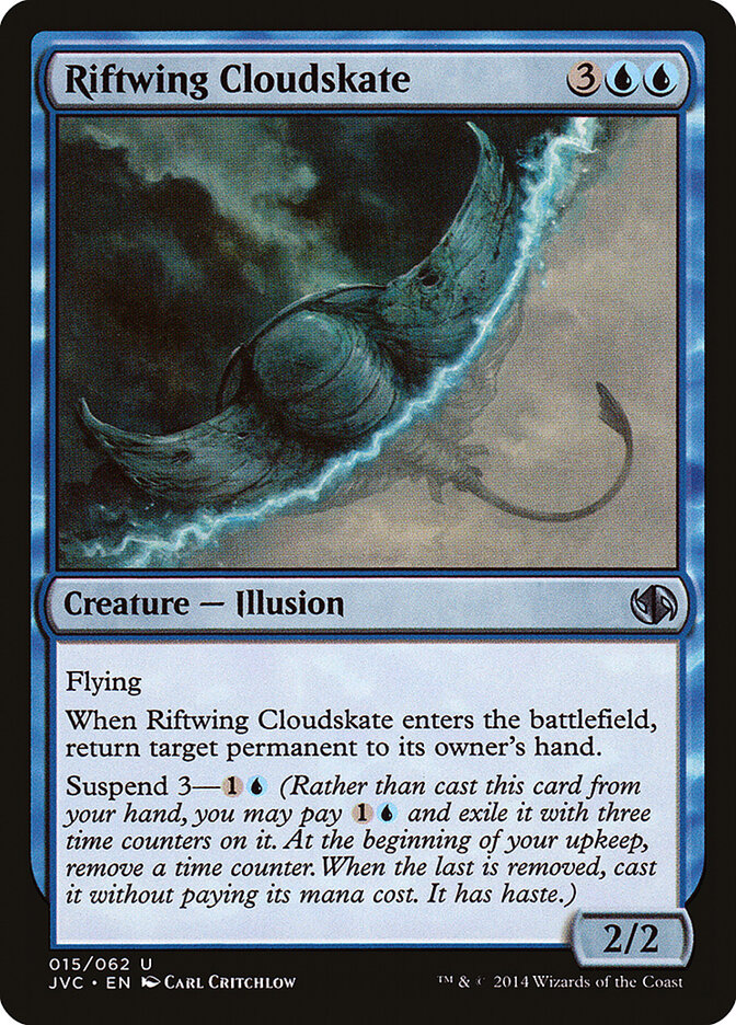 Riftwing Cloudskate, Duel Decks Anthology: Jace vs. Chandra · 015/062