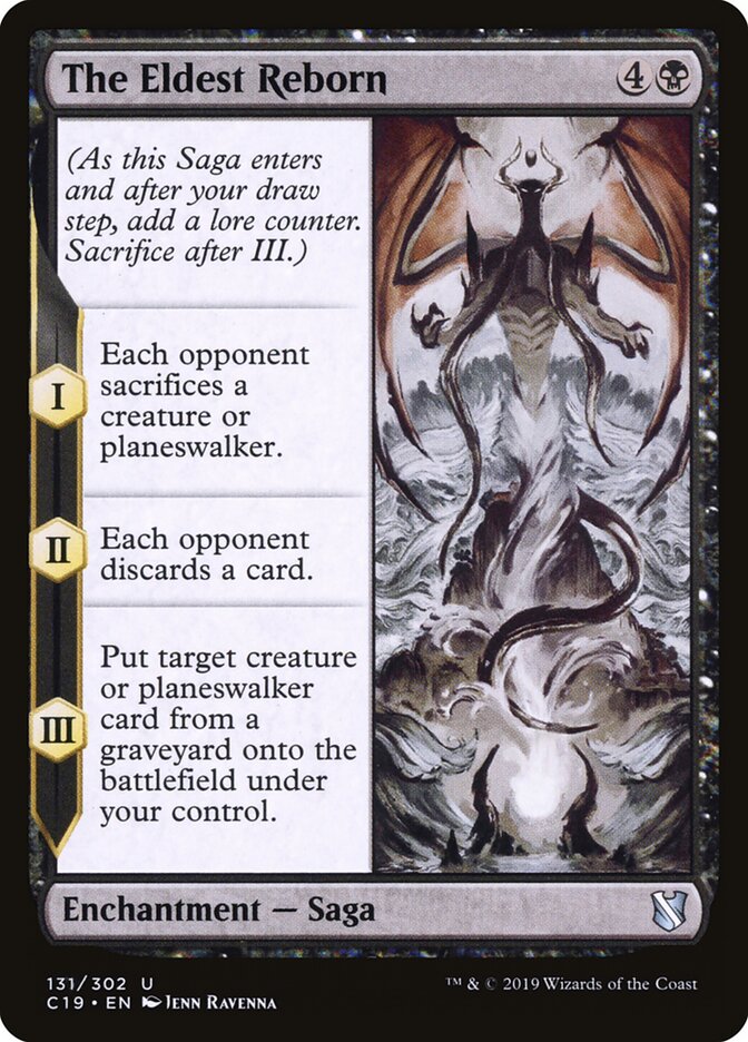 The Eldest Reborn, Commander 2019 · 131/302