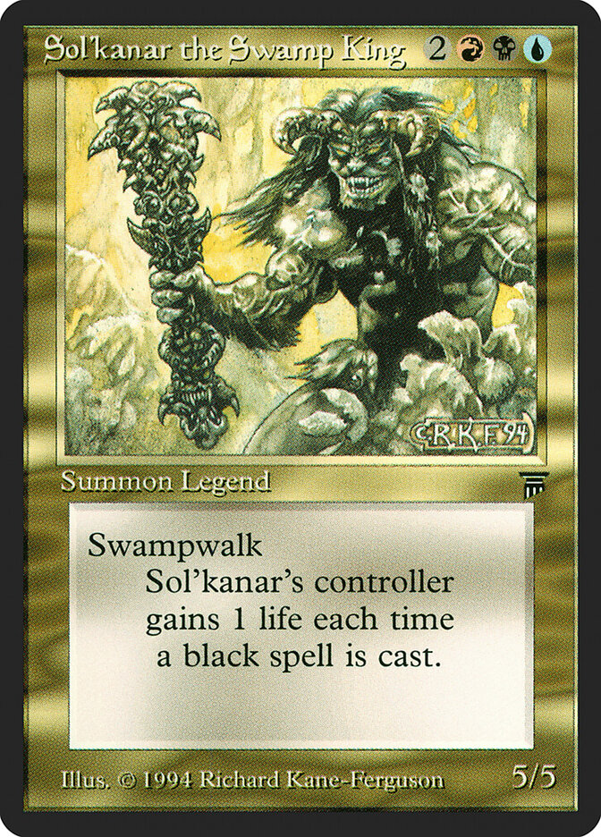 Sol'kanar the Swamp King, Legends · 259