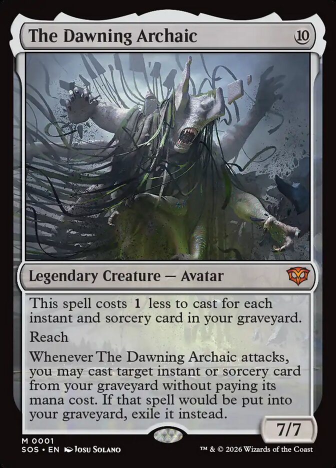 The Dawning Archaic, Secrets of Strixhaven · 0001