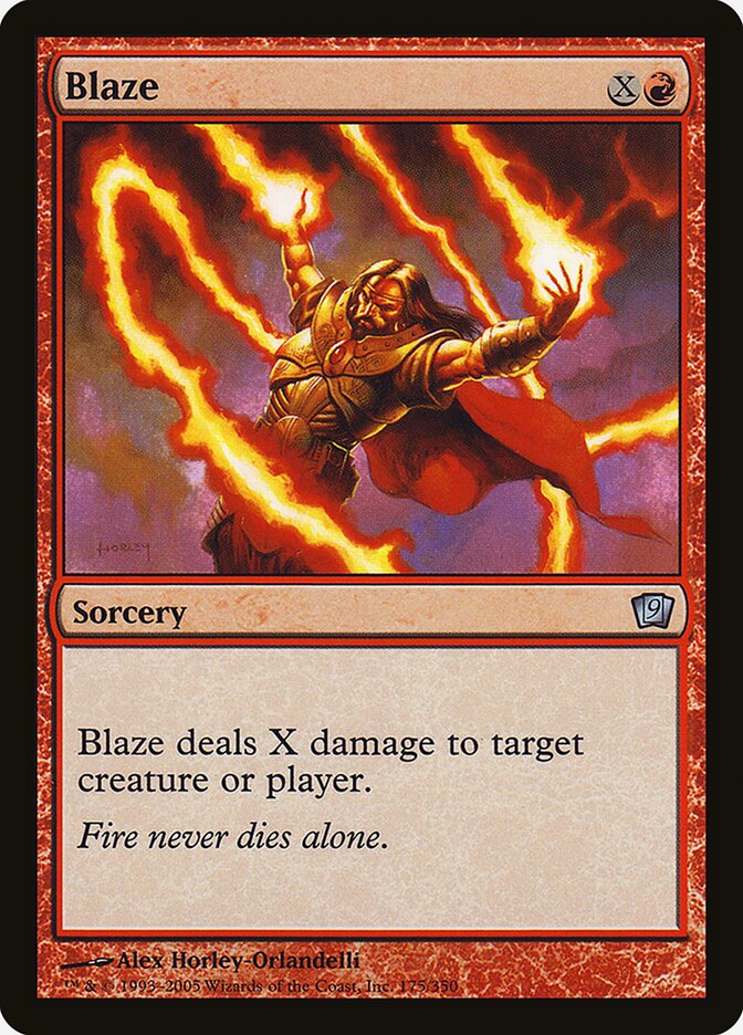 Blaze, Ninth Edition · 175-star