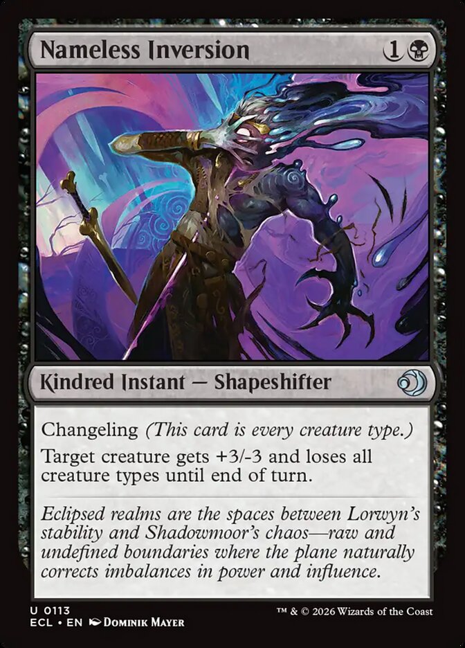 Nameless Inversion, Lorwyn Eclipsed · 0113