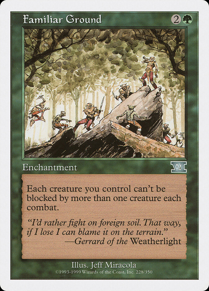 Familiar Ground, Classic Sixth Edition · 228/350