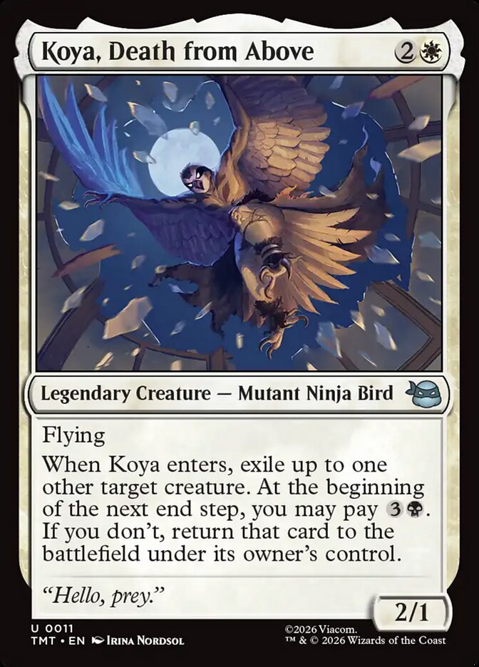 Koya, Death from Above, Teenage Mutant Ninja Turtles · 0011